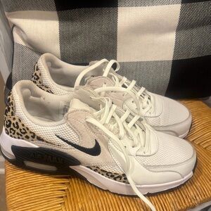 Nike Air Max Excee Athletic Shoes Womens Size 9 Leopard Print